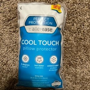 King perfect protection by allerease cool touch pillow protector. New